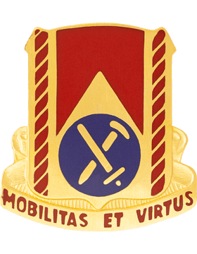 710th Support Battalion Unit Crest - Saunders Military Insignia