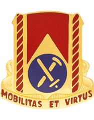 710th Support Battalion Unit Crest - Saunders Military Insignia