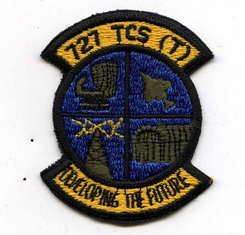 727th Tactical Control Squadron TCST Subdued Patch - Saunders Military Insignia
