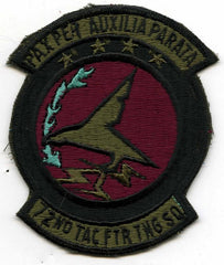 72nd Tactical Fighter Training Squadron Patch - Saunders Military Insignia