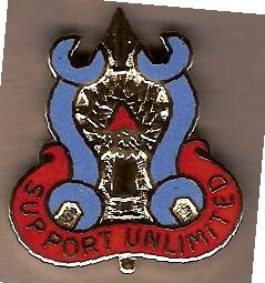 737th Maintenance Battalion, Custom made Cloth Patch - Saunders Military Insignia