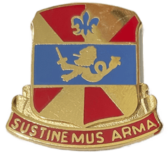 738th Support Battalion Unit Crest - Saunders Military Insignia