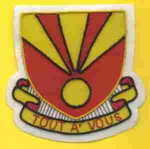 744th Ordnance Battalion Custom made Cloth Patch - Saunders Military Insignia
