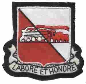 753rd Engineer Battalion Custom made Cloth Patch