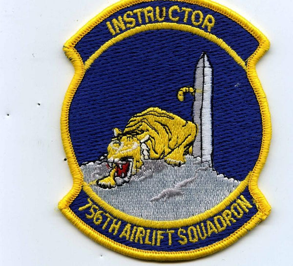 756th Airlift Instructor Patch