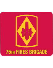 75th Fires Brigade mouse pad - Saunders Military Insignia