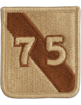 75th Infantry Division desert patch