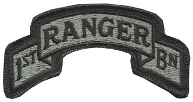 75th Ranger 1st Battalion Army ACU Patch with Velcro - Saunders Military Insignia