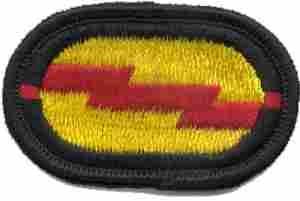75th Ranger 1st Battalion beret oval