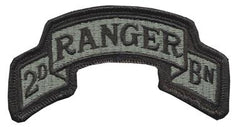 75th Ranger 2nd Battalion, Army ACU Patch with Velcro - Saunders Military Insignia