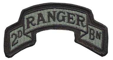 75th Ranger 2nd Battalion Army ACU Patch with Velcro
