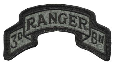 75th Ranger 3rd Battalion Army ACU Patch with Velcro