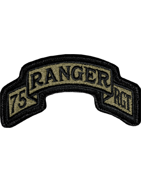 75th Ranger Headquarters scorpion patch with Velcro