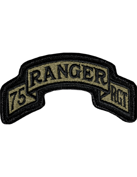 75th Ranger Headquarters scorpion patch with Velcro - Saunders Military ...