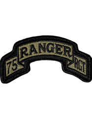 75th Ranger Headquarters scorpion patch with Velcro - Saunders Military Insignia