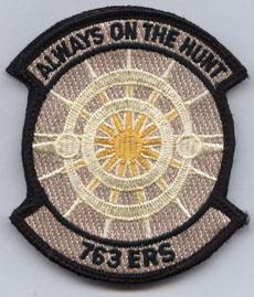 763rd Expeditionary Reconnaissance Squadron Patch