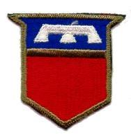 76th Infantry Division, Patch Authentic WWiI Repro Cut Khaki Twill