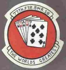 77th Fighter Bomber Squadron Patch - Saunders Military Insignia