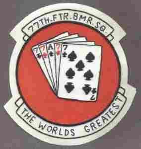 77th Fighter Bomber Squadron Patch