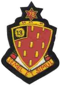 78th Field Artillery Battalion Custom made Cloth Patch