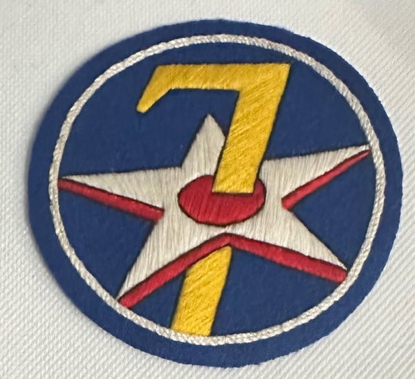 7th Air Force Custom Crafted Patch