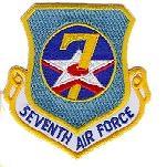 7th Air Force Patch - Saunders Military Insignia