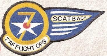 7th Airforce TAF Patch