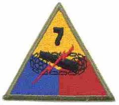 7th Armor Division Patch - Saunders Military Insignia