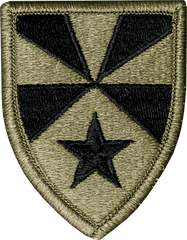 7th Army Support Command Scorpion Patch With Velcro Backing - Saunders Military Insignia