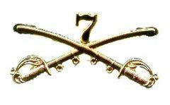 7th Cavalry Cap badge - Saunders Military Insignia