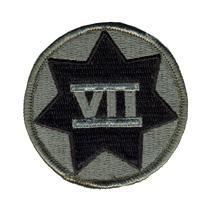 7Th Corps Army ACU Patch with Velcro