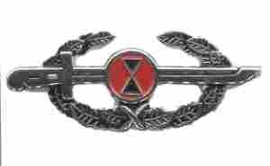 7th Division Bayonet Unit Award, badge