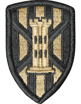 7th Engineer Brigade Scorpion Patch With Velcro Backing - Saunders Military Insignia