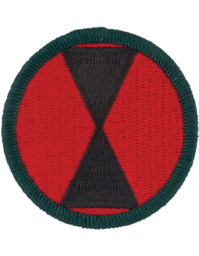 7th Infantry Division Color Patch - Saunders Military Insignia