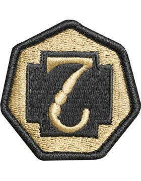 7th Medical Command Scorpion Patch With Velcro Backing