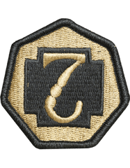 7th Medical Command Scorpion Patch With Velcro Backing - Saunders Military Insignia