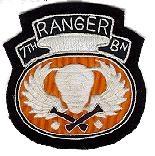 7th Ranger Regiment Custom made Cloth Patch