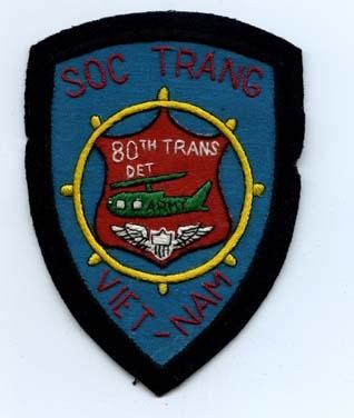 80th Transportation Detachment Custom made Cloth Patch