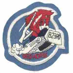 823rd Civil Engineer Squadron Patch - Saunders Military Insignia