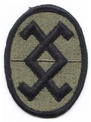 824th Quartermaster Co(Airborne) Subdued Cloth Patch