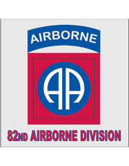 82nd Airborne Division Decal - Saunders Military Insignia