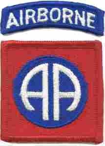 82nd Airborne Division Patch with Tab