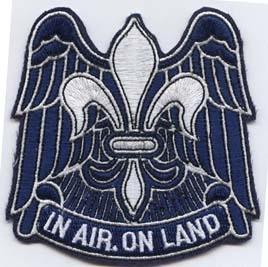 82nd Airborne Headquarters Custom made Cloth Patch - Saunders Military Insignia