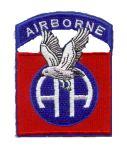 82nd Airborne Patch with eagle - Saunders Military Insignia