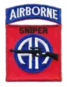 82nd Airborne Sniper Patch - Saunders Military Insignia