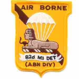 82nd Military Intelligence Detachment Patch