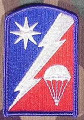 82nd Sustainment Brigade Color Patch Merrow - Saunders Military Insignia