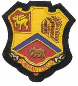 83rd Field Artillery Battalion Custom made Cloth Patch