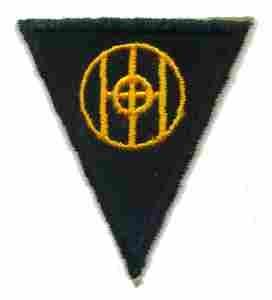 83rd Infantry Division, Patch, Authentic WWII Repro Cut Edge