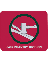 84th Infantry Division mouse pad - Saunders Military Insignia
